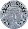 Product image 2 of the product “Anando - Plaque - Buddha Face, Ø 30cm | cast stone ”