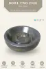 Product image 2 of the product “Bowl 2 fish, 36cm Ø | GRC (Glassfibre Reinforced Concrete), Copper Finish ”