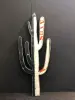 Product image 2 of the product “Cacti itself - wall hanger, 60 width x 150cm height, object from upcyceled oil barrel. ”