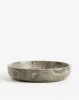 Product image 2 of the product “Round Bowl, Ø 21 cm | Grey Marble, Polished Finish ”