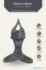 Product image 2 of the product “yoga frog, 40 cm high, antique finish ”