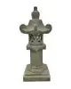 Product image 2 of the product “Japanese garden lantern. Stone cast, handcrafted & coloured, sizes 80cm and 120cm, Antique finish ”