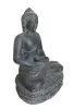 Product image 2 of the product “Seated Buddha with bowl in his hands as water feature 37 x 24 x 51cm. Stone cast, handcrafted & coloured ”