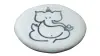 Product image 2 of the product “White stone with Ganesha calligraphy as magnetic holder, 3 pieces ”