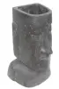 Product image 2 of the product “Abstract head as planter. 66 cm height, 14 cm depth, cast stone, handcrafted & coloured ”