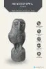 Product image 2 of the product “Seated Owl, 102 cm ”