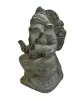 Product image 2 of the product “Seated Ganesha indian Style with turban. 60cm height, cast stone ”