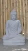 Product image 2 of the product “Seated Buddha made of Riverstone in Bhumisparsha - gesture of touching the earth. 83cm height. ”