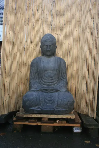 Product image of the product “Seated Buddha in Japanese Style, in various sizes, antique finish ”