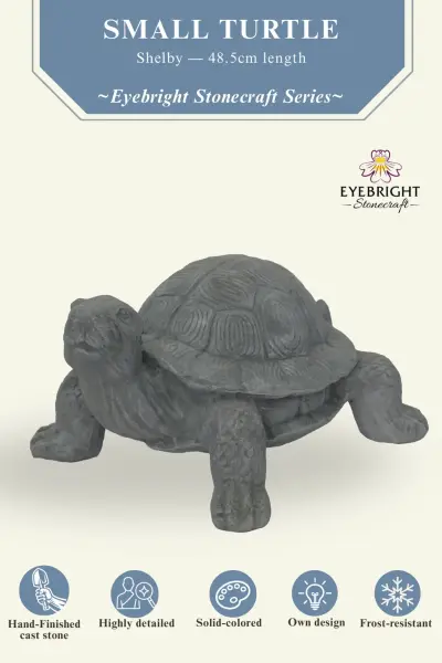 Product image of the product “Shelby - Small Turtle, 48.5 cm L | cast stone ”