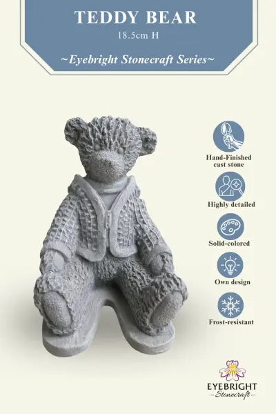 Product image of the product “Teddy Bear, 18.5 cm H | cast stone ”