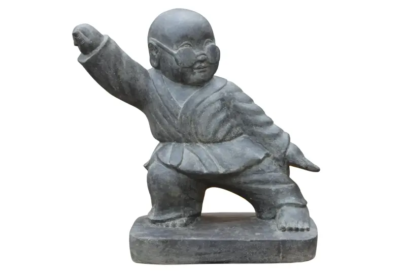 Product image of the product “Standing Kung-Fu monk with glasses ”