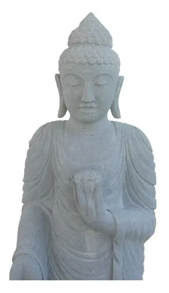 Product image of the product “Standing Buddha with Lotus Flower, ca. 120 cm H ”