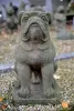Product image 3 of the product “Seat bulldog on pedestal, about 60cm high ”