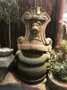 Product image 3 of the product “Wall fountain model „Venice“, 140cm height, natural stone (Basanite), stonemasonry, without pump, pipes, drilling ”