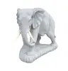 Product image 3 of the product “Rajah - Elephant, looking to the left, 66 cm L | cast stone ”