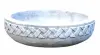 Product image 3 of the product “Semarang - Bowl with geometrical motif, Ø 30 cm | cast stone ”