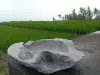Product image 3 of the product “Nature's Touch cast stone bowl, 33 cm Length ”