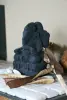 Product image 3 of the product “Ganesh, sitting | artificial stone | appox. 15 h - cast lava stone, black ”