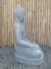 Product image 3 of the product “Seated Buddha made of Riverstone in Bhumisparsha - gesture of touching the earth. 86cm height. ”
