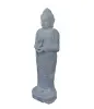 Product image 3 of the product “Standing Buddha made of Riverstone in Dharmachakra position - gesture of wheel of the teaching of Dharma. About 120cm height. ”