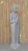 Product image 3 of the product “Standing Buddha made of Riverstone in Dharmachakra position - gesture of wheel of the teaching of Dharma. About 153cm height. ”