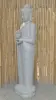 Product image 3 of the product “Standing Buddha made of Riverstone in Dharmachakra position - gesture of wheel of the teaching of Dharma. About 181cm height. ”