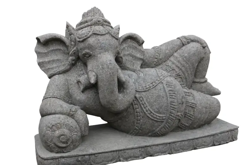 Product image 3 of the product “Reclining Ganesh on a plinth, 105 cm L ”