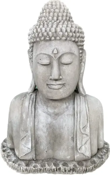 Product image 3 of the product “Naufal - Buddha bust 52 cm H | cast stone ”
