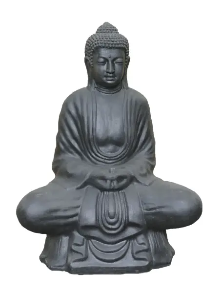 Product image 3 of the product “Glass fiber - Sitting buddha 85cm ”