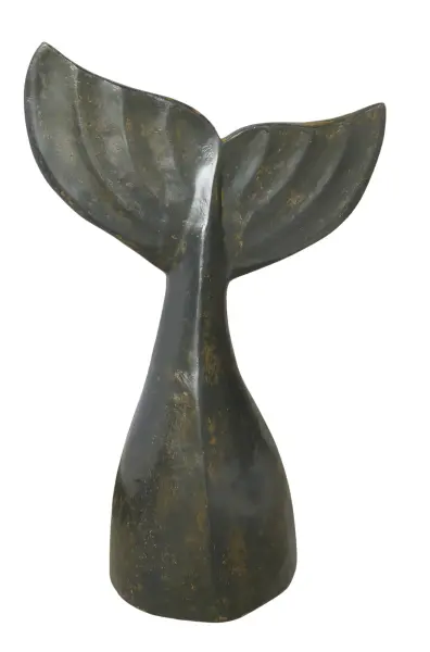 Product image 3 of the product “Tail, 102cm Height | GRC (Glassfibre Reinforced Concrete), Copper Finish ”