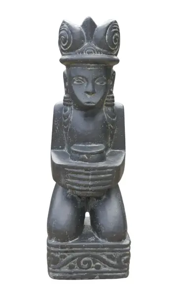 Product image 3 of the product “timor primitiv woman, 60 cm high, antique finish ”