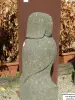Product image 4 of the product “Abstract cockatoo on pedestal, 120cm height, natural stone (basanite) ”