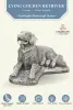 Product image 4 of the product “Cooper - Golden Retriver, lying on base 68cm L | cast stone ”