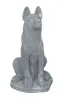 Product image 4 of the product “Seated shepard dog, 65cm Height - cast stone. ”