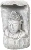 Product image 4 of the product “Anwar - Buddha Bust, relief cut out of tree, 28cm H | cast stone ”