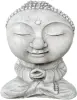 Product image 4 of the product “Nima - Sitting monk with big head, 22 cm H | cast stone ”