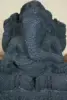 Product image 4 of the product “Ganesh, sitting | artificial stone | appox. 15 h - cast lava stone, black ”
