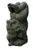 Product image 4 of the product “Ganesha with headstand in lotus pose , 35cm height, cast stone, handcrafted & coloured ”