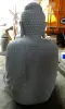 Product image 4 of the product “Seated Japanese Buddha made of Riverstone in Dhyana position - gesture of meditation, H. 121cm ”