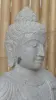 Product image 4 of the product “Seated Buddha made of Riverstone in Dhyana position - gesture of meditation, 62cm height, natural ”