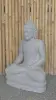 Product image 4 of the product “Seated Buddha made of Riverstone in Bhumisparsha - gesture of touching the earth. 83cm height. ”