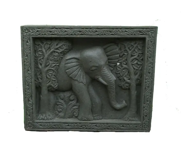 Product image 4 of the product “Relief Figures in rect frame, in various motive, sizes from 70cm to 150cm, Natural finish ”
