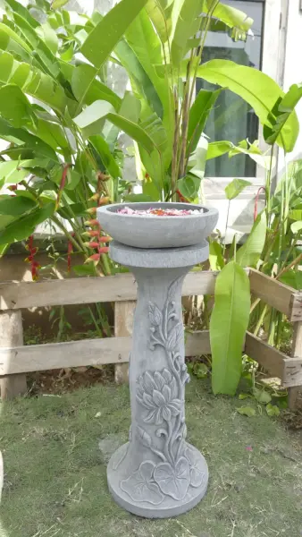 Product image 4 of the product “Surabaya - Bowl, plain, Ø 30 cm | cast stone ”