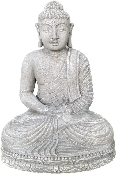 Product image 4 of the product “Arian - Seated Buddha Meditation, 45cm H | cast stone ”