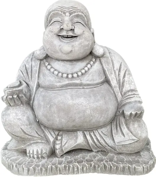Product image 4 of the product “Quan - Seated Chinese Buddha, 33cm H | cast stone ”