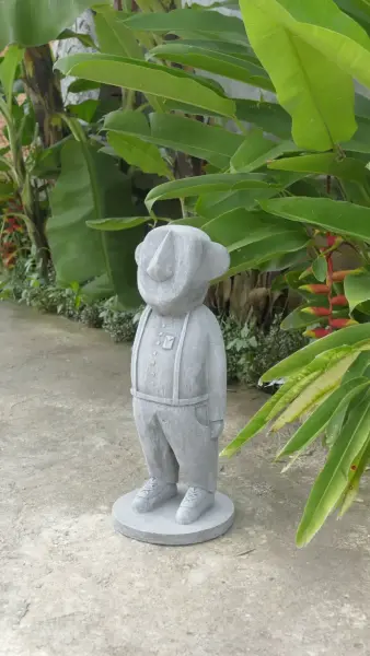 Product image 4 of the product “Amicus - Big abstract, 53cm H | cast stone ”