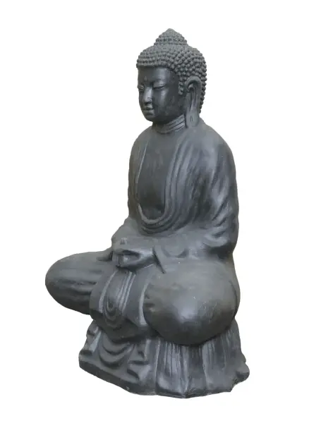 Product image 4 of the product “Glass fiber - Sitting buddha 85cm ”