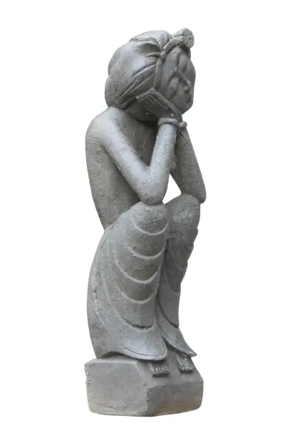 Product image 4 of the product “Set of 2 dreaming Lady. Height 40cm ”
