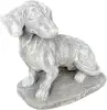 Product image 5 of the product “Timber - Dachshund sitting on a pedestal, 37 cm L | cast stone ”